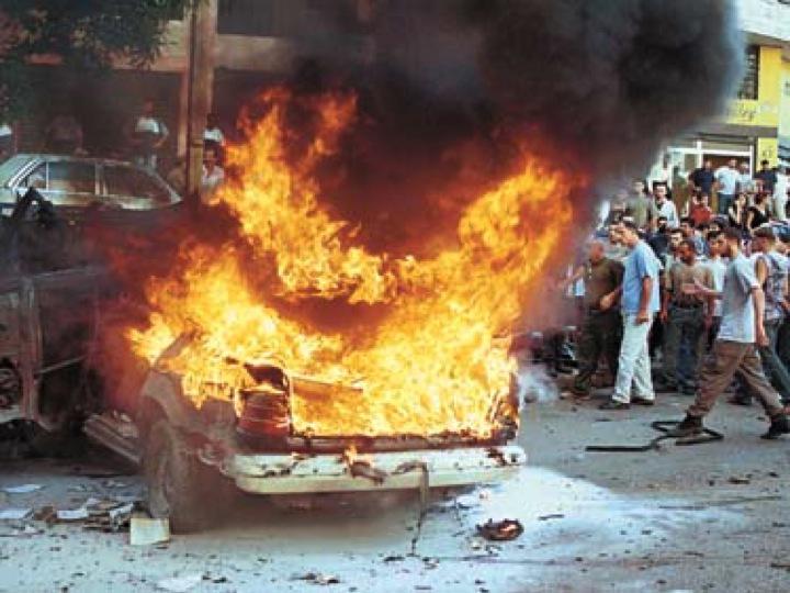 Image of a car bomb